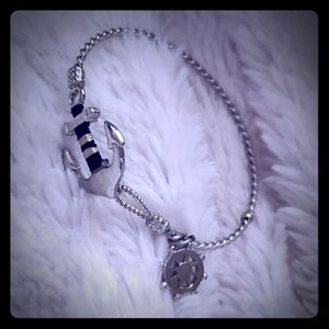 NWOT anchor ⚓ bracelet with sliding charm